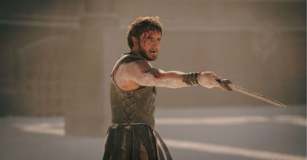 Paul Mescal in Gladiator 2